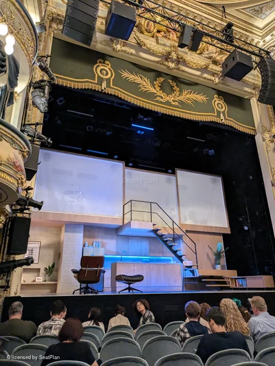 Wyndham's Theatre Stalls H24 view from seat photo