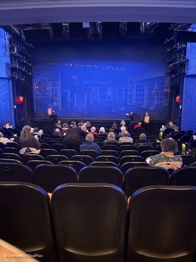 Hayes Theater Orchestra Q103 view from seat photo