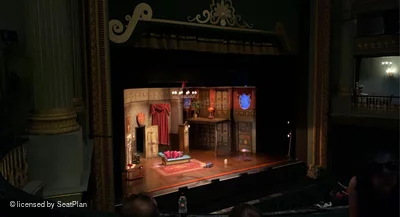 Palace Theatre Circle C34 view from seat photo