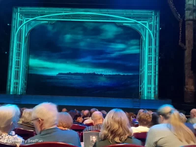 London Coliseum Stalls H18 view from seat photo