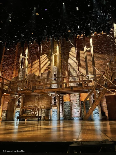 Richard Rodgers Theatre Orchestra A102 view from seat photo