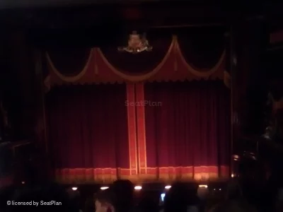 St Martin's Theatre Dress Circle F7 view from seat photo