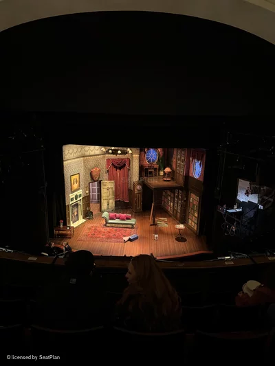Duchess Theatre Dress Circle E9 view from seat photo