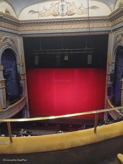 Harold Pinter Theatre Royal Circle B8 view from seat photo