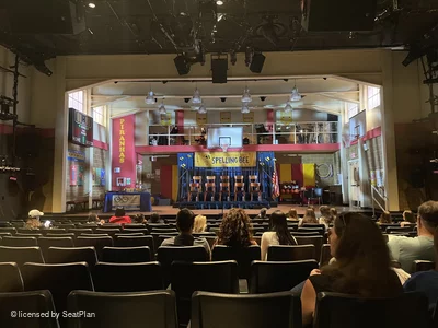 New World Stages - Stage 3 Center Orchestra M108 view from seat photo