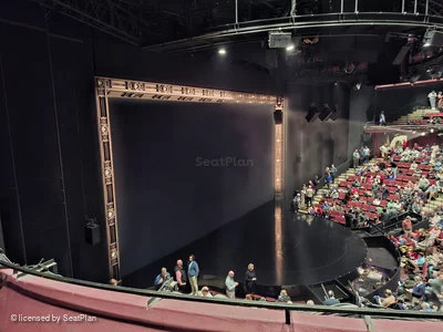 Vivian Beaumont Theater Loge B113 view from seat photo