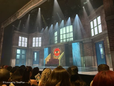 New World Stages - Stage 1 Center Orchestra D125 view from seat photo