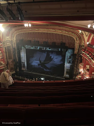 Bristol Hippodrome Upper Circle J12 view from seat photo