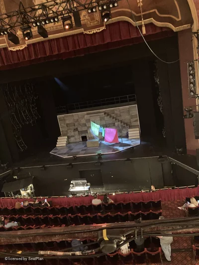 Liverpool Empire Circle A27 view from seat photo
