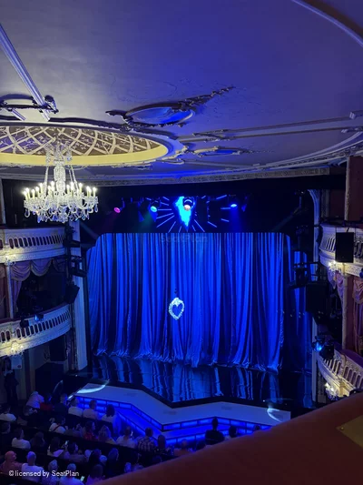 Criterion Theatre Upper Circle A10 view from seat photo