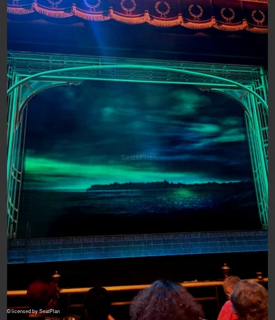 London Coliseum Stalls D28 view from seat photo