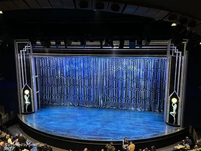 Gillian Lynne Theatre Circle E35 view from seat photo
