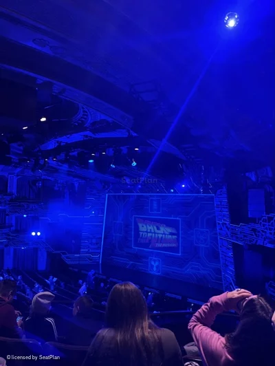 Winter Garden Theatre Mezzanine E18 view from seat photo