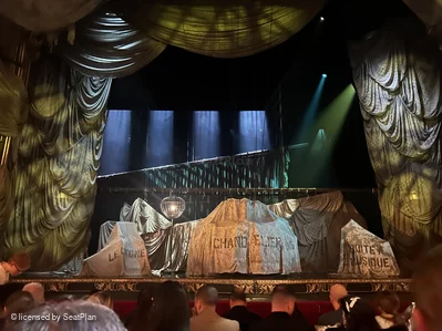 His Majesty's Theatre Stalls F22 view from seat photo