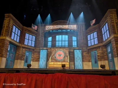 Richmond Theatre Stalls C9 view from seat photo