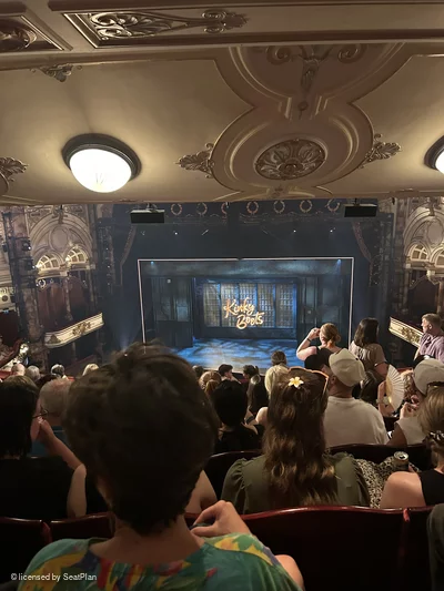 London Coliseum Upper Circle J24 view from seat photo