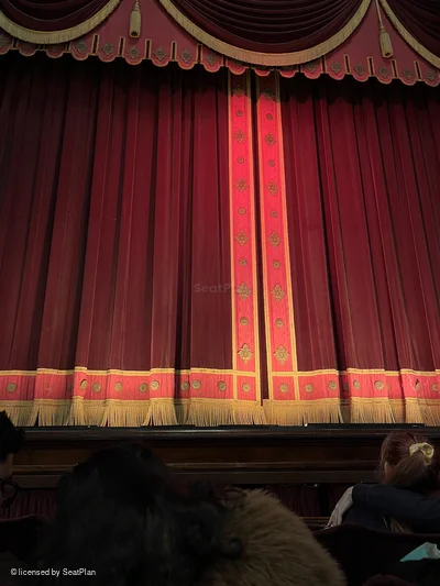 St Martin's Theatre Stalls C8 view from seat photo