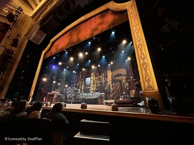 James Earl Jones Theatre Orchestra A2 view from seat photo