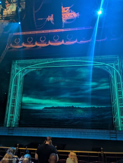 London Coliseum Stalls G19 view from seat photo