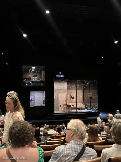 Bridge Theatre Stalls Q24 view from seat photo