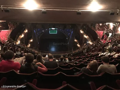 Palace Theatre Balcony O17 view from seat photo