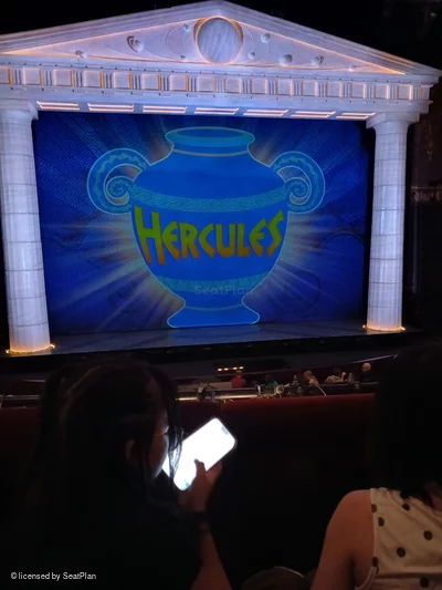 Theatre Royal Drury Lane Royal Circle B31 view from seat photo