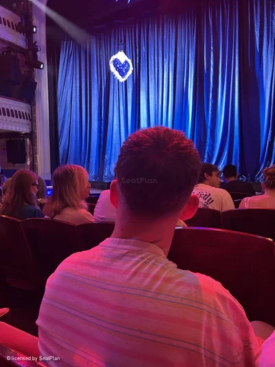 Criterion Theatre Stalls G5 view from seat photo