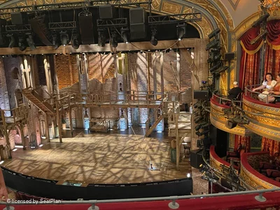 Richard Rodgers Theatre Front Mezzanine D12 view from seat photo