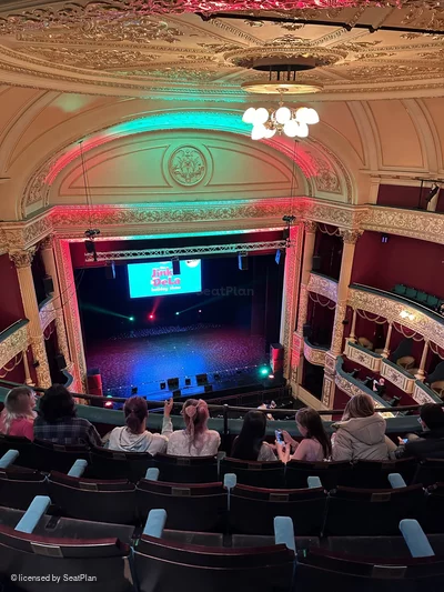 Theatre Royal Glasgow Gallery E25 view from seat photo