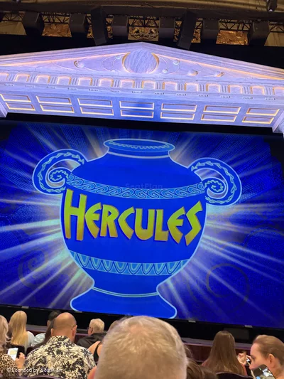 Theatre Royal Drury Lane Stalls F24 view from seat photo