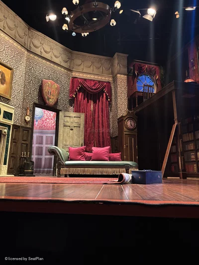 Duchess Theatre Stalls A7 view from seat photo