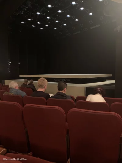 Barrymore Theatre Orchestra E14 view from seat photo