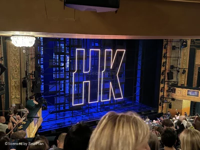 Shubert Theatre Mezzanine G21 view from seat photo