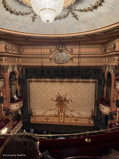 Gielgud Theatre Grand Circle C13 view from seat photo