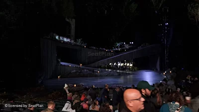 Regent's Park Open Air Theatre Upper Right L49 view from seat photo
