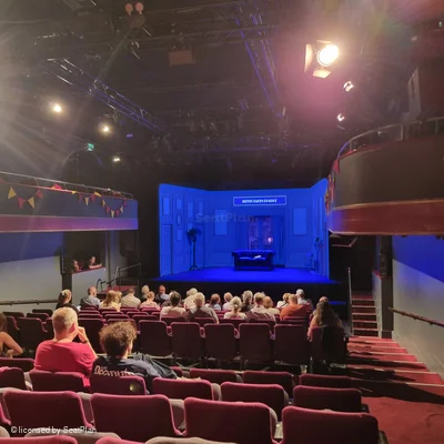 Charing Cross Theatre Stalls Q1 view from seat photo