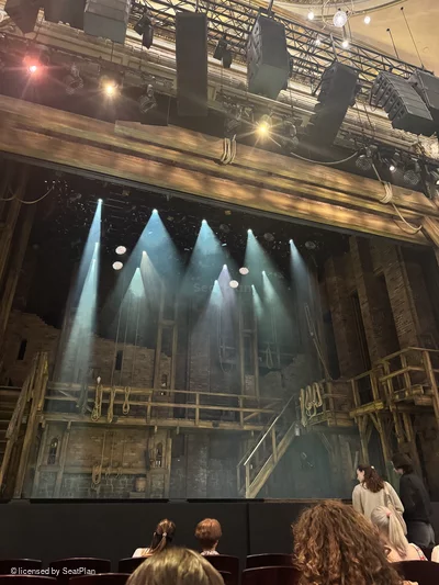 Victoria Palace Theatre Stalls E30 view from seat photo