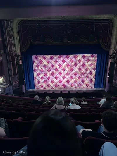 Palace Theatre Circle K26 view from seat photo