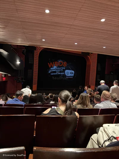 Marquis Theatre Orchestra V15 view from seat photo