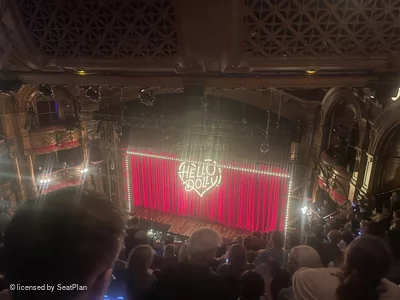 London Palladium Grand Circle L13 view from seat photo