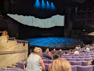 National Theatre - Olivier Stalls L46 view from seat photo