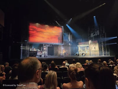 Sadler's Wells Stalls E26 view from seat photo