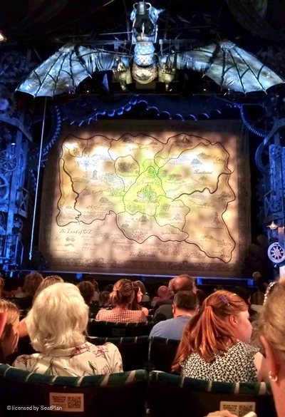 Apollo Victoria Theatre Stalls L23 view from seat photo