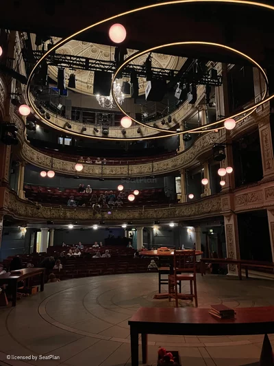 Duke of York's Theatre On Stage Seating B10 view from seat photo