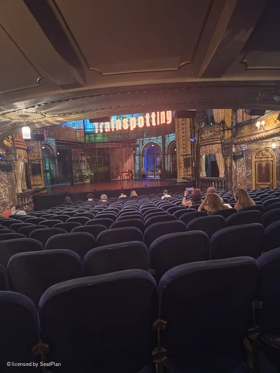 Theatre Royal Haymarket Stalls V16 view from seat photo