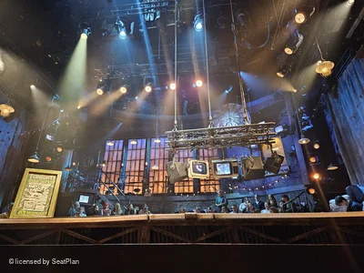 Tom Stoppard Theatre Stalls BB7 view from seat photo