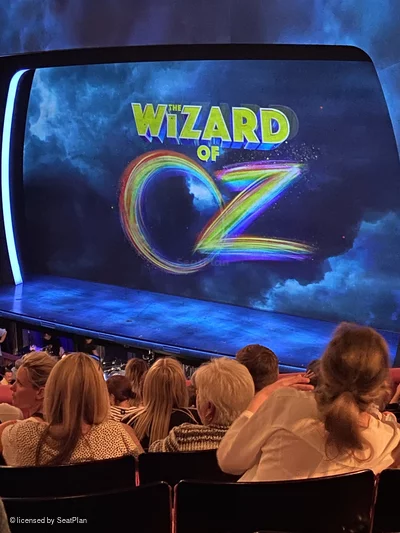 London Palladium Royal Circle J7 view from seat photo