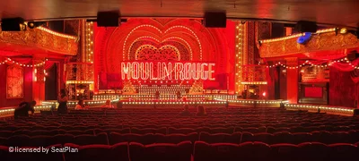 Piccadilly Theatre Stalls Q18 view from seat photo