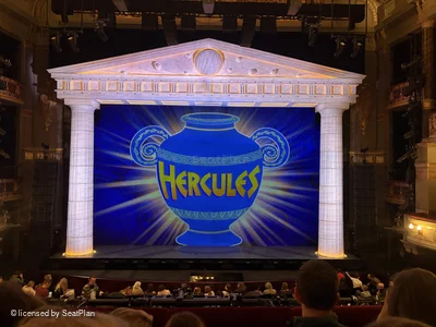 Theatre Royal Drury Lane Royal Circle C24 view from seat photo