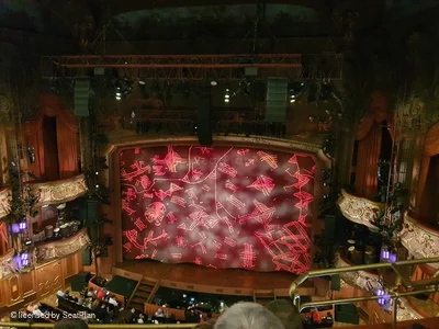Lyceum Theatre Grand Circle C17 view from seat photo